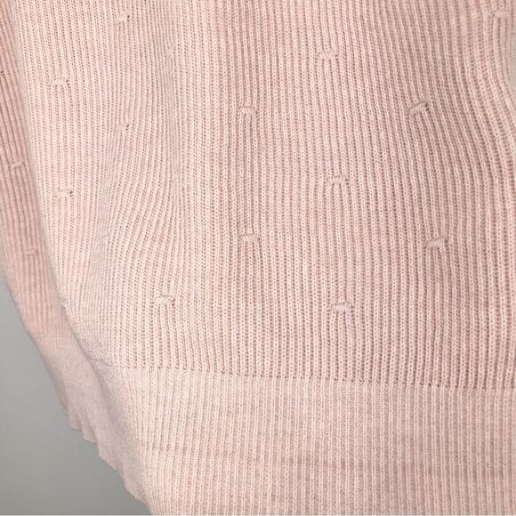 Maurices NEW Pastel Pink Puff Half Sleeve Sweater - Picture 10 of 14